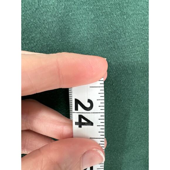 Coney Island Picnic Sweatshirt Womens Medium Green Alpine Ski Pullover Graphic - Picture 6 of 7